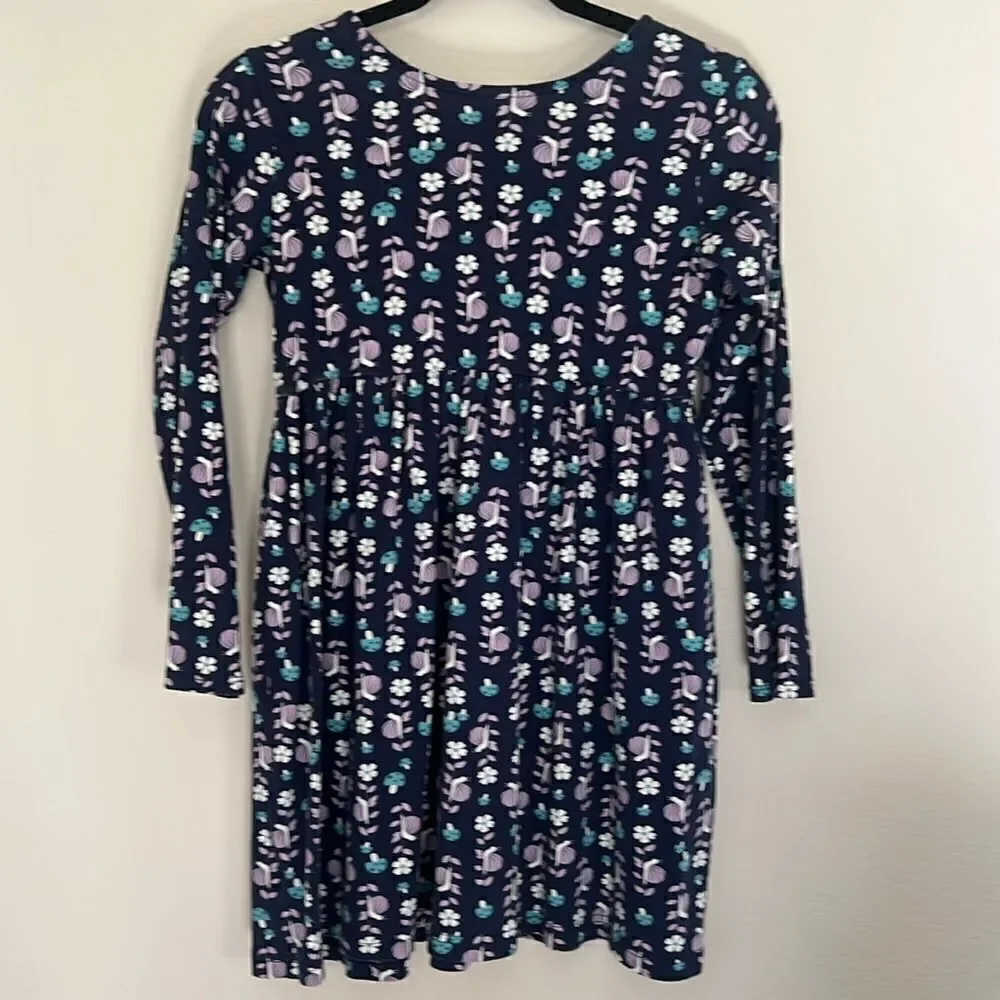 Girls Hanna Andersson Floral Summer Spring Play Dress Cotton 10